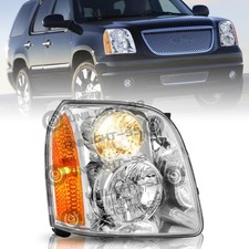 Passenger For 2007-2014 Gmc Yukon Xl 1500 2500 Denali Factory Headlight Assembly Passenger For 2007-2014 Gmc Yukon Xl 1500 2500 Denali Factory Headlight Assembly