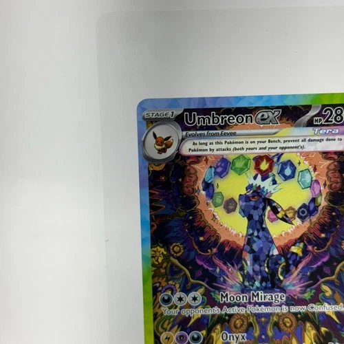 Pokémon TCG Umbreon EX #161 Prismatic Evolutions Trading Card 161/131 - Picture 2 of 11