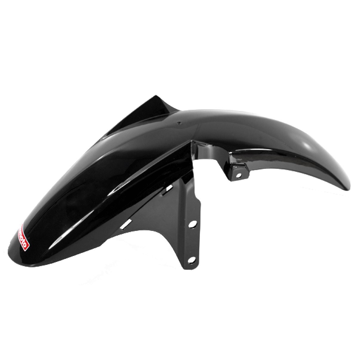 Front Mudguard Black for ZS125-48A ABS Plastic MGF214 Easy Installation FRONT