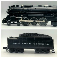 S01: Williams by Bachmann O-27 Hudson 4-6-4 NYC Steam Locomotive & Tender LNIB