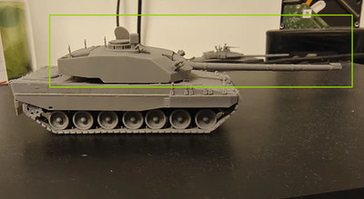 3D printing 1/35 Vickers MK7 Main Battle Tank Only turrets Unpainted model