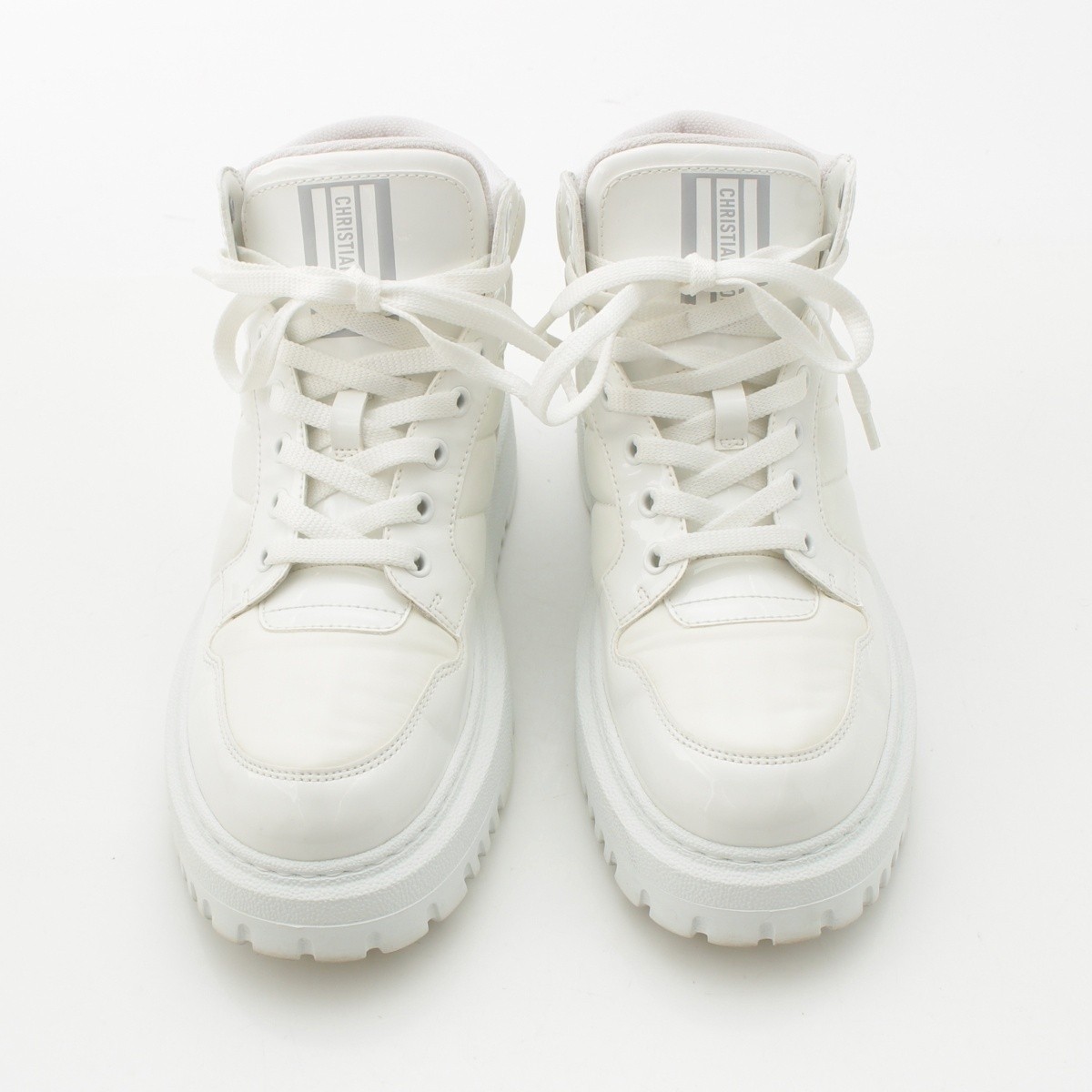 Christian Dior 21 years High cut sneakers shoes D-PLAYER KCK315NYF white 38 thumbnail 2