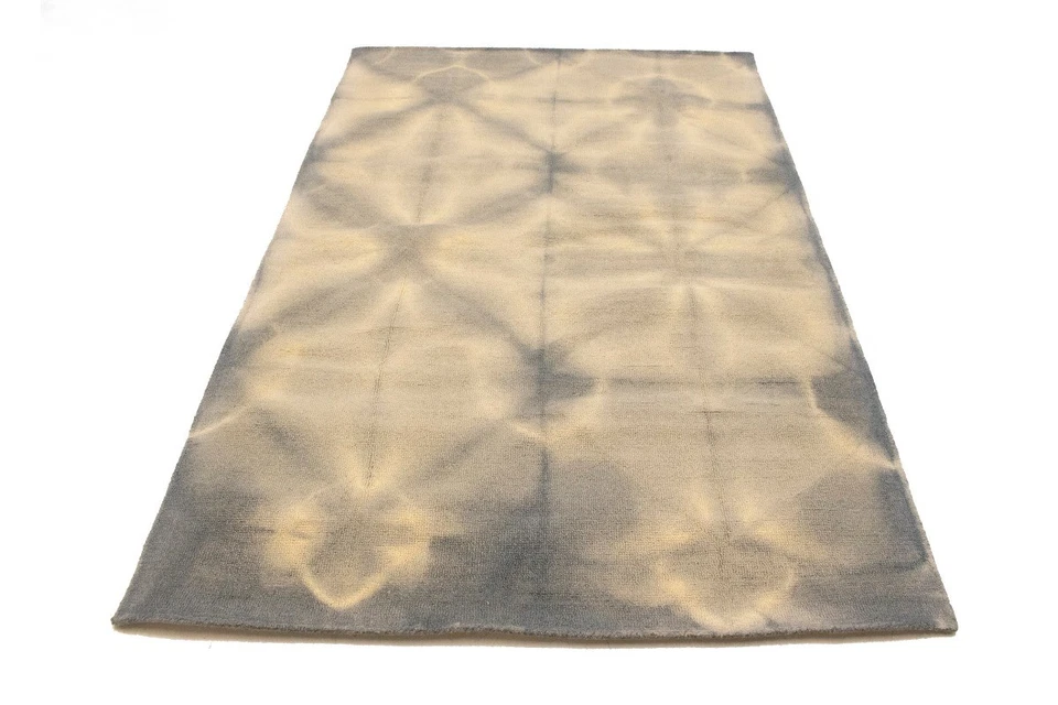 Golden Peach Tribal Design Large 8X8 Gabbeh Modern Square Rug Living Room Carpet - Image 2 of 4