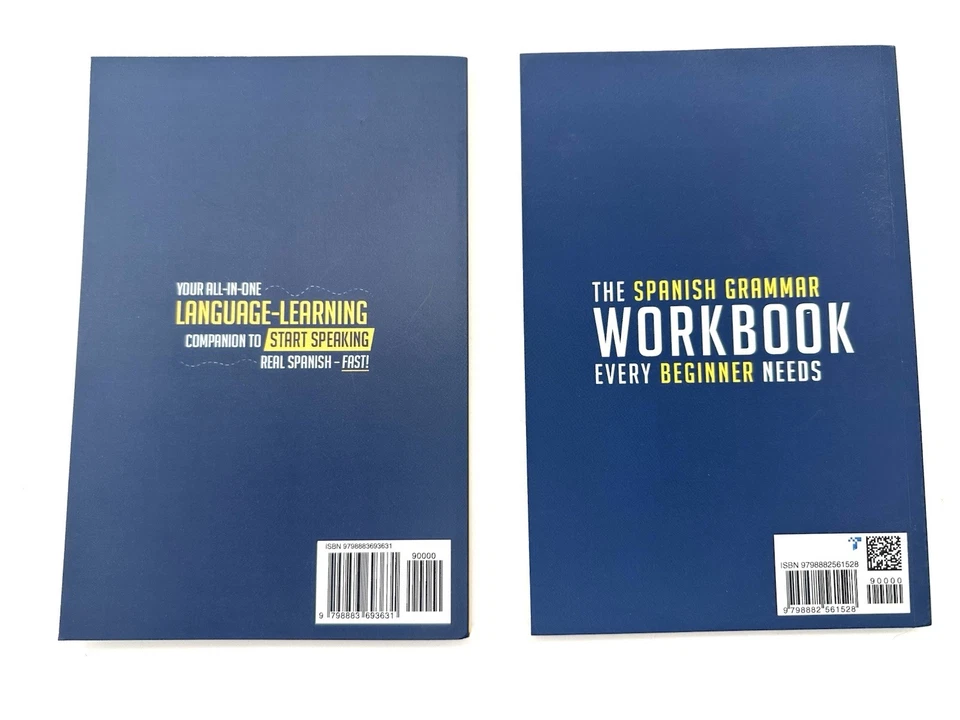 Learn Spanish Fast for Adult Beginners 3 In 1 Book + Grammar Workbook - Blank - Image 2 of 4