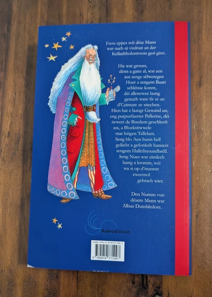 Harry Potter and the Philosophers Stone (an den Alchimistesteen), Luxembourgish  - Image 2 of 3