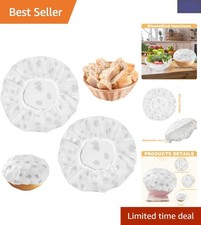 2 Pack Reusable Bowl Covers - Eco-Friendly Bread Proofing & Storage Solution