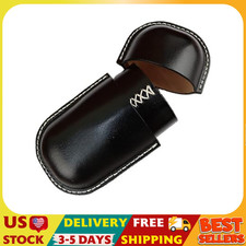 Leather Glasses Case Cowhide Vintage Men And Women Nearsighted Glasses Sunglasse
