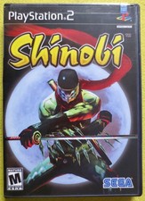 Shinobi - PS2 Sega 2002 disc unscratched and clean with manual and reg card
