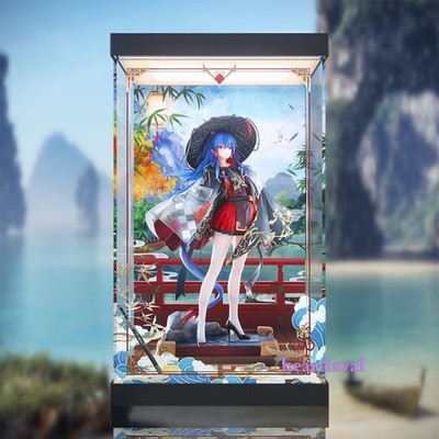 Acrylic Display Box Dustproof Case for 1/7 Arknights Chen Ten Thousands Figure