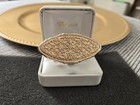 Vintage Lipstick Holder Mirrored Ring - Large Ring w Mirror — photo 1