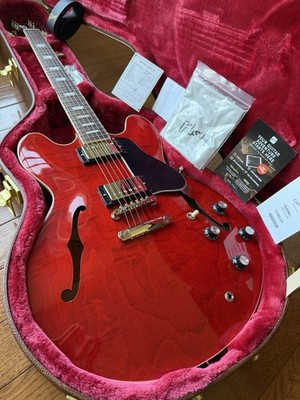 2025 Gibson ES-335 Figured - Cherry Red | eBay