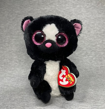 TY Beanie Boos - 6" FLORA the SKUNK - MINT w/ MINT TAGS