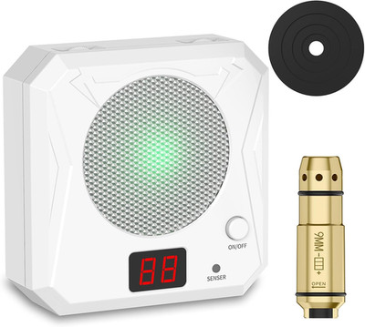 Portable Laser Trainer Target &9Mm Laser Training Cartridge with Chamber Extract