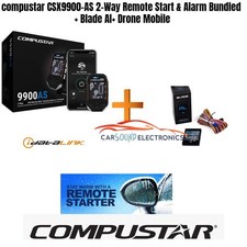 Compustar CSX9900-AS 2-Way Remote Start , Car Alarm  Blade-al  Drone Mobile