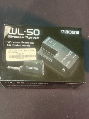 Boss WL50 Wireless System for Pedalboards - BRAND NEW