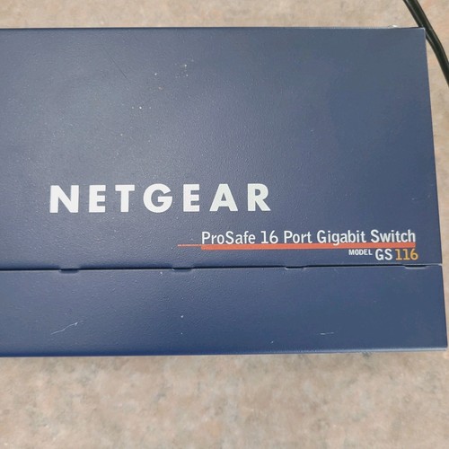 Netgear ProSafe 16 Port Gigabit Switch GS116 v1 - Picture 4 of 13