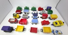 25 Geotrax Fisher Price Push Along Trains Cars Assorted Lot