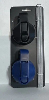 Replacement Straw Lids for Wide Mouth Hydro Flask Bottle 2 Lids+2 Straws+2 Brush