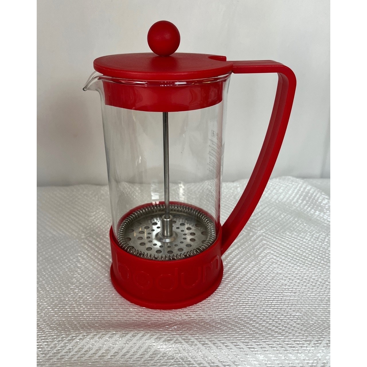 Red 34 Ounce 1 Liter Preowned