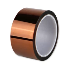 JVCC Kapton Polyimide Film Tape [1 mil] (EGPF-01): 2 in. x 36 yds. (Amber / Tran