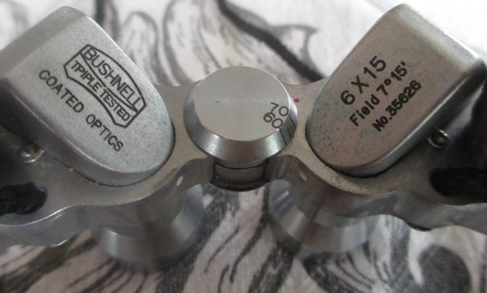 Vintage Bushnell Field Binoculars 6x15vintage Japanese Case Triple Coated Nice - Image 2 of 4