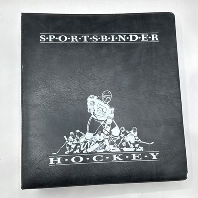Binder Of Vintage Hockey Cards - Over 50 Pages Of Cards