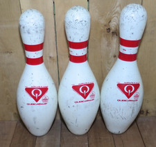 Lot of Bowling Pins Amflite II Vintage AMF USA Approved Plastic Coated