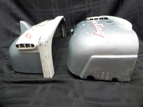 1956 GALE SEA KING GG9002B 5HP LOWER COWLING 552714 552715 COVER OUTBOARD MOTOR - Foto 4 di 15