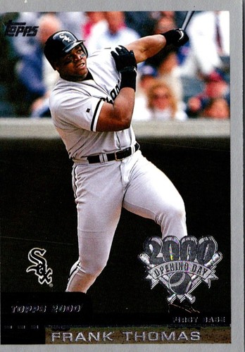 Carta Baseball 2000 Topps Opening Day Frank Thomas #27 Chicago White Sox