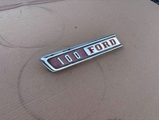 1967 Ford Truck F100 Driver Hood Emblem Badge Trim Oem 67 F-100 Trim 1967 Ford Truck F100 Driver Hood Emblem Badge Trim Oem 67 F-100 Trim