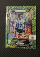 Diego Maradona #3 Collectible 2026 Panini Prizm FIFA World Cup Monopoly
