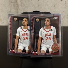 Lot of 2 - 2025-26 Topps Chrome- Noa Essengue Base Rookie cards