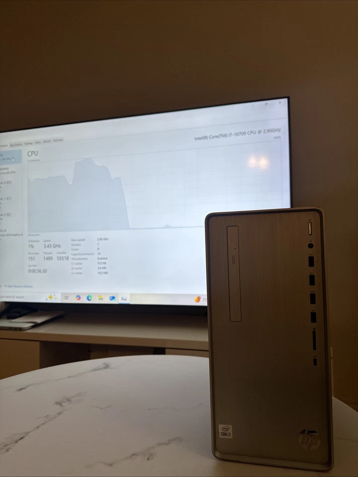 HP Pavilion Gaming- TP01-1155t I7-10th Gen 16GB RAM 2TB SSD + 2TB HDD +256GB SSD - Image 2 of 4