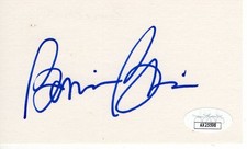 Bonnie Blair Signed Autographed Index Card USA Speed Skating Legend JSA AX25598