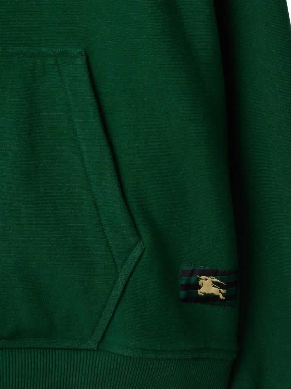 Felpa con cappuccio Burberry EKD in cotone con coulisse