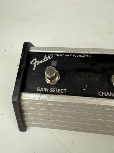 Fender Twin Amp Fußschalter 3 Tasten 0047800000 ungetestet - Gain Select Reverb - Bild 7 von 11