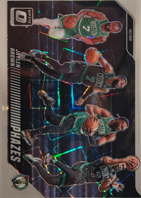 2024-25 DONRUSS OPTIC PHAZES JAYLEN BROWN #19 CASE HIT SSP