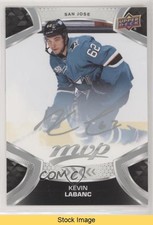 2021-22 Upper Deck MVP Silver Script Kevin Labanc #62 READ 8tn