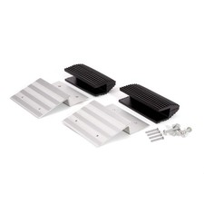 AFA Tooling 2x8 Ramp Kit, Aluminum Ends, Rubber Feet, 1500 lb Capacity  Ramp...