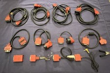 Snap-on Mt2500 Red Diagnostic Scanner Adapter Cables - One Lot