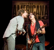 Sam Bush Will Kimbrough perform at the Americana Music Association- Old Photo