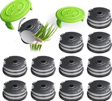 Eventronic 14 Pack Replacement Spool for Greenworks Weed 12 Spools+2 Cap  P
