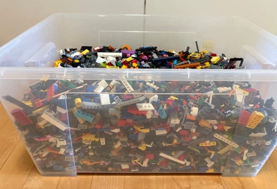 Lego Konvolut - 9,2 kg / 9,3 kg - gemischtes Lego - Ninjago - Star Wars - City - Bild 1 von 4