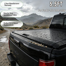 Retractable Hard Truck Bed Tonneau Cover For 2009-2026 Ford F-150 5.5ft New