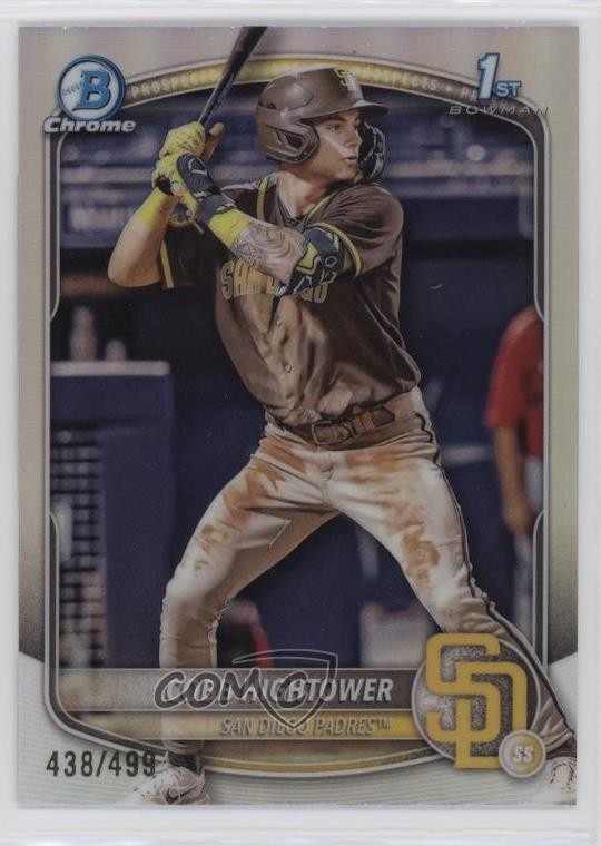 2025 Bowman Chrome Prospects Refractor /499 Cobb Hightower #BCP-104 05ns