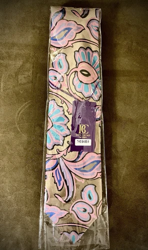 NWT Ben Crump By Verse 9 Pastel Color Tie And Pocket Square The Babe-9 100% Silk