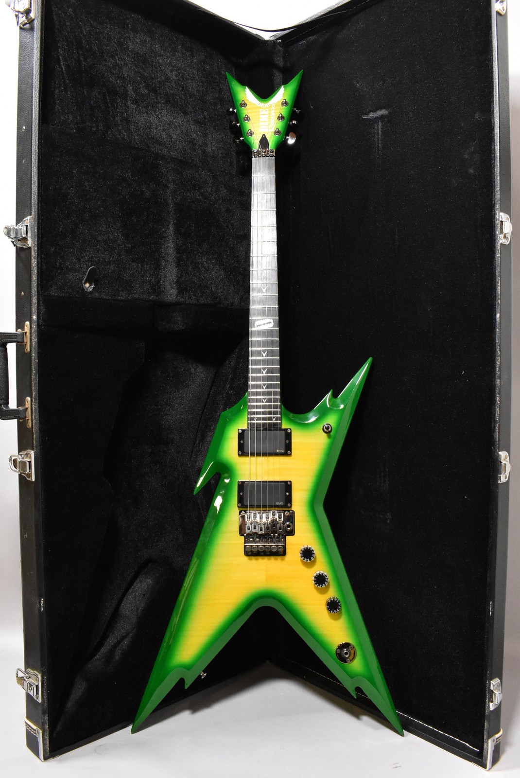 2007 Dean Dimebag Razorback 255 Dime Slime w/OHSC
