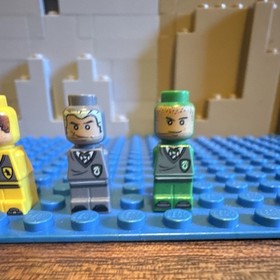 LEGO Harry Potter minifigures lot of 6 Draco Malfoy & Marcus Flint 2001