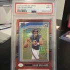 Caleb Williams 2024 Donruss Optic Red Mojo Rookie (RC) #201 PSA 9 BEARS
