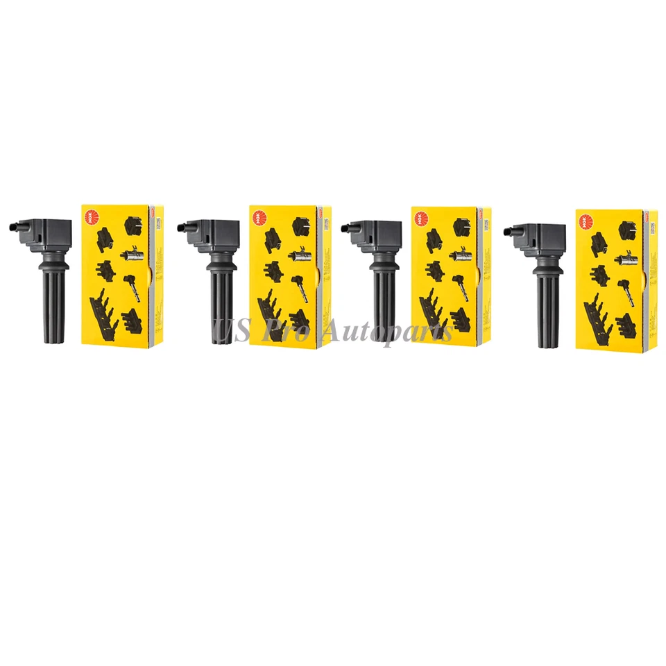 For Ford Fusion Focus MKZ Reserve 2.0L U5333 5153009 4 pcs OEM NGK Ignition Coil - Image 2 of 4